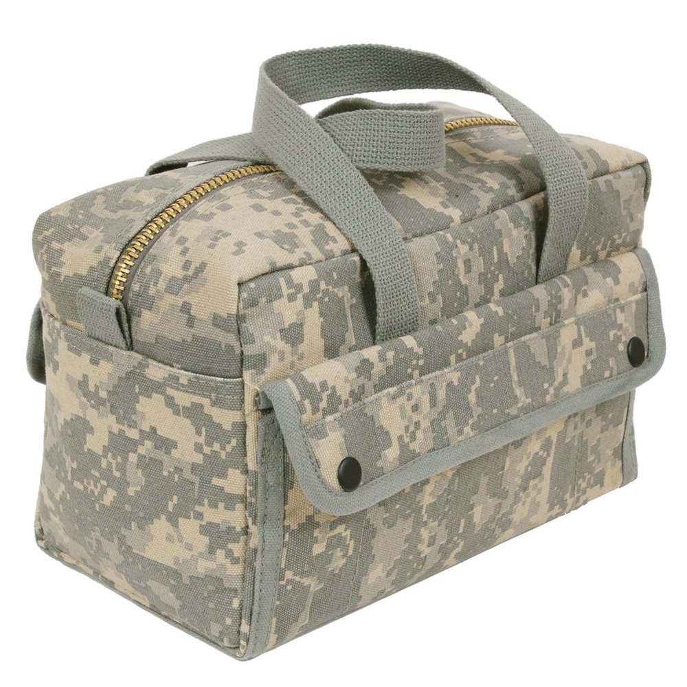 Rothco Mechanics Tool Bag With Brass Zipper (ACU Digital Camo)