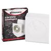 Innovera - CD/DVD Envelopes, Clear Window, White, 50/Box 39403 (DMi PK view 1