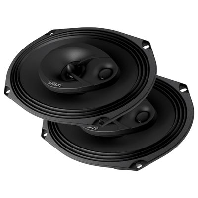 Audison APX 690 Prima Series 6 x 9 3-Way Coaxial Speakers + Grilles (Pair)