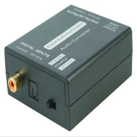 DIGITAL CONVERTER/SPLITTER TOSLINK TO TOSLINK AND SPDIF