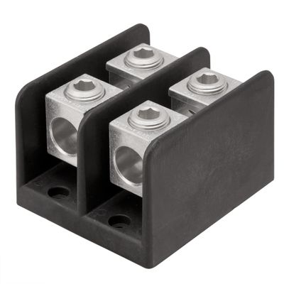 Ilsco - PDB-16-350-3 - Power Distribution Block, Dual Rated, Line Conductor Range 350-6, Load Range 2/0-14, 1 Port Per