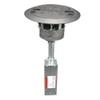 Legrand Wiremold RC4ATCBK Multi-Service Flush Poke-Thru Device Step On It And Retaining Clips Mount, Non-Metallic, Black, view 1