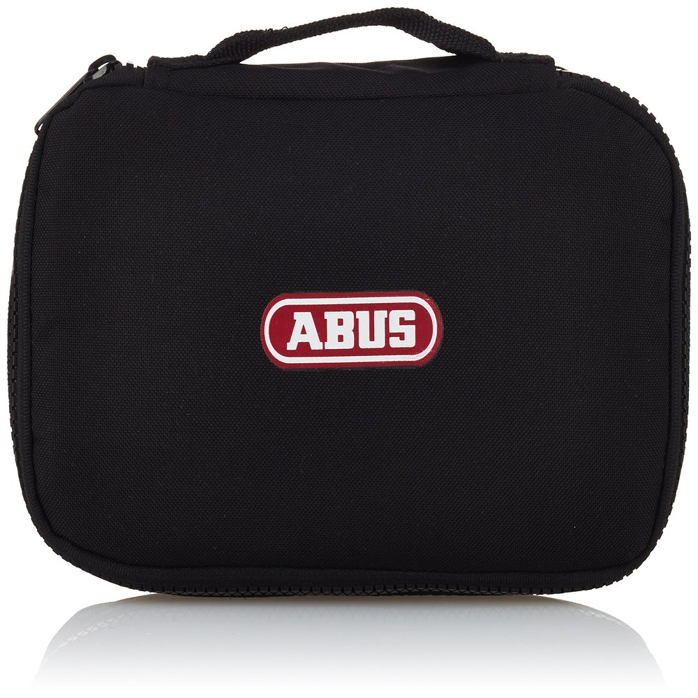ABUS Transport Bag ST1010 - with Carrying Handle - Bag for Chain Locks, Tools or Small Parts - Nylon, Black