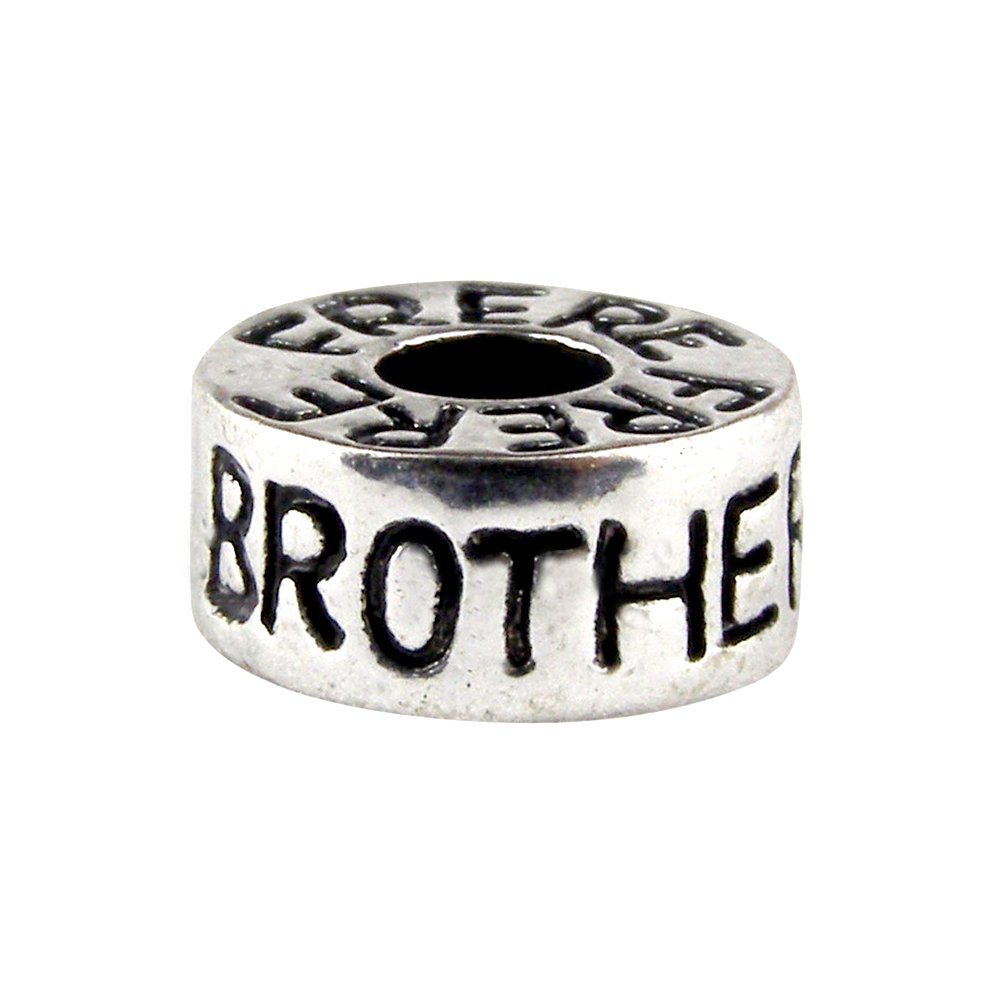 UniqueBeadsAndGifts Universal Brother Charm