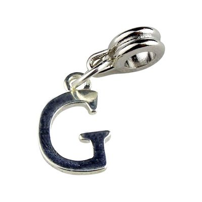 UniqueBeadsAndGifts Universal Initial Letter G Charm