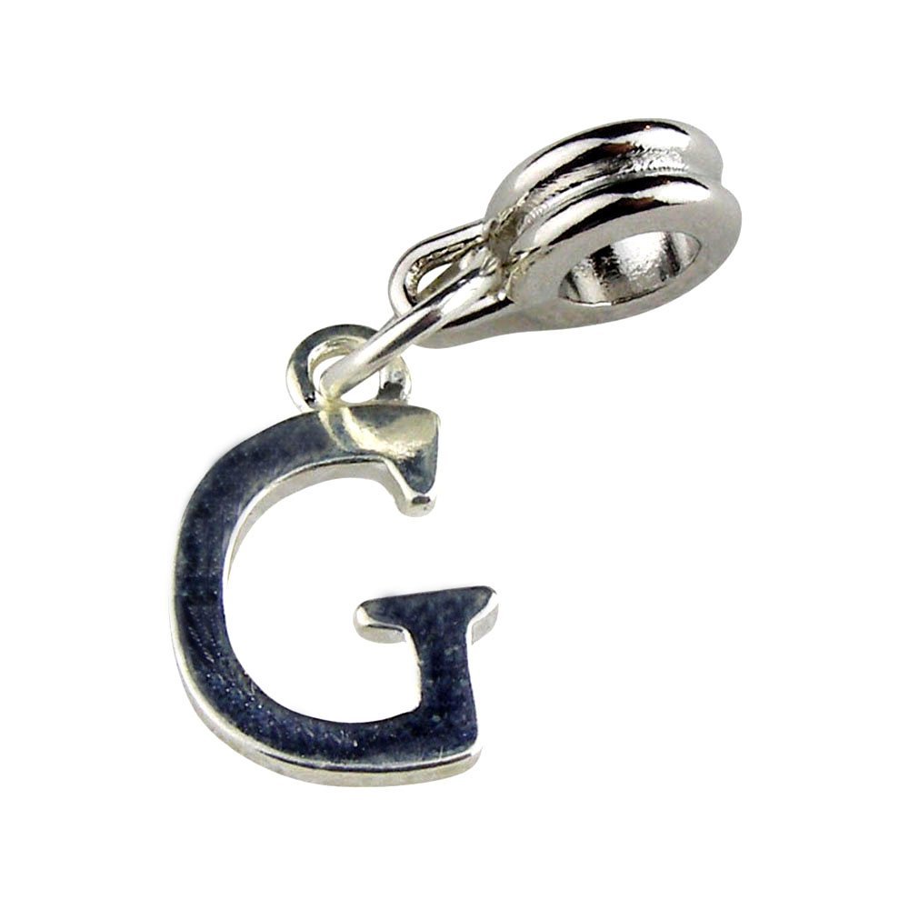 UniqueBeadsAndGifts Universal Initial Letter G Charm