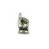 UniqueBeadsAndGifts Universal Number One Finger Point Charm view 1