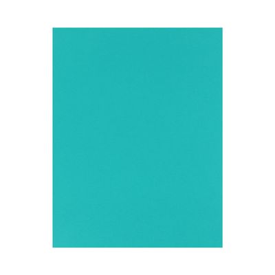 Cdstk Smooth 8.5x11 65lb 25pc Pk Sea Blue UPC