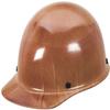 MSA 454617 Skullgard Cap Style Safety Hard Hat with Staz-on Pinlock Suspension | Non-slotted Cap, Made of Phenolic Resin, Radiant Heat Loads up to 350F - Standard Size in Natural Tan view 1