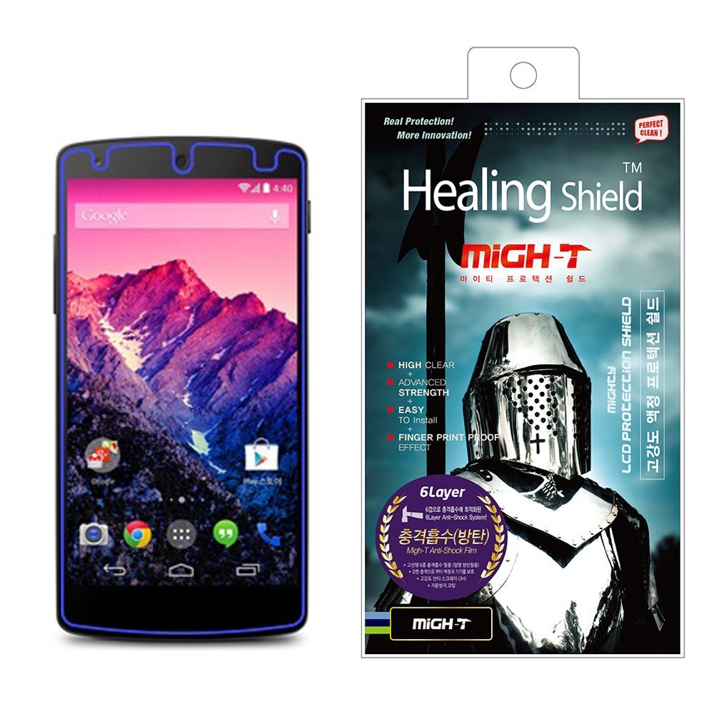 [Healingshield] Google Nexus 5 Bullet Proof Shock Absorption Screen Protector