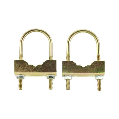 Skywalker Dual U-Bolt Nest Assembly Clamp Kit for Antenna Masts with 2 U-Bolts