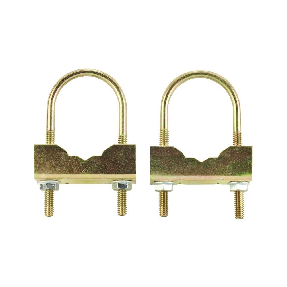 Skywalker Dual U-Bolt Nest Assembly Clamp Kit for Antenna Masts with 2 U-Bolts