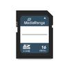 MediaRange SDHC Memory Card 16 GB - Speed Class 10, Read Speed up to 45 MB/s, External Data Memory for Mobile Devices Such as Digital Cameras or Smartphones view 1