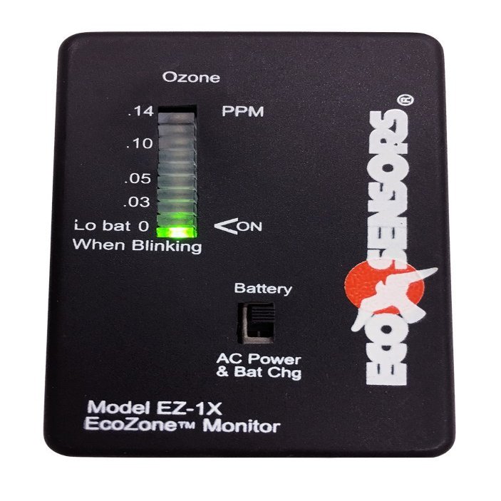 Eco Sensors - 8631620 EZ-1X Ozone Monitor, Continuous Duty