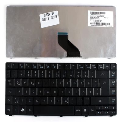 Power4Laptops German Layout Black Version 3 (Please Check The Picture) Replacement Laptop Keyboard Compatible with Acer Travelmate 8471