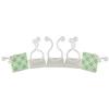 Cable Management Cord Clips with Adhesive Base, Small (Pack of 10) view 1