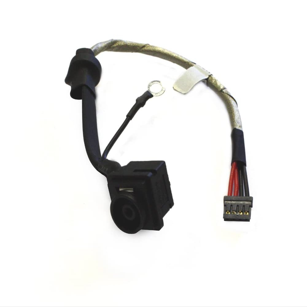 Power4Laptops Replacement Laptop DC Jack Socket with Cable Compatible with Sony Vaio VPC-F117FX/B