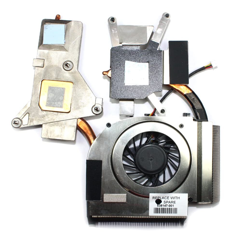 Power4Laptops Independent Graphics Version 2 (Please Check The Picture) Replacement Laptop Fan with Heatsink for Intel Processors Compatible with HP Pavilion dv5-1003ef
