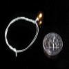 8" 1.5-volt Blue GOR Bulb with Green Wire #Ck1020b view 1