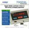 Doran Scale Washdown 2X0.0005 LB / 0.9 kg x 0.2 g 10"x10" Base,Heavy Duty 304 Stainless Steel view 3