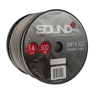 SoundBox Connected 14 Gauge 500' Speaker Wire Home/Car Spool