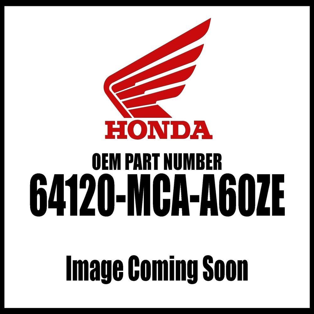 HONDA 64120-MCA-A60ZE GARNISH SETY181P