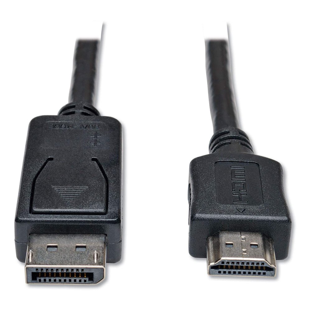 TRIPP Lite DisplayPort to HDMI Cable Adapter, DP to HDMI (M/M), DP2HDMI, 1080P, 10 ft. (P582-010)