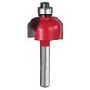 Diablo Cove Router Bit - Cuts Hardwood, Softwood, Plywood, Composite Materials - 7/8" Dia, 1/4" Radius, 1/4" Shank, Tico Carbide, Anti-Buildup Coating - DR30102 view 1