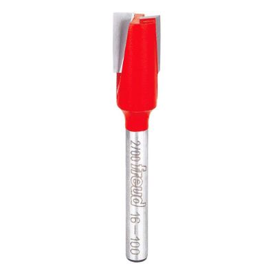 Diablo Mortising Router Bit - Cuts Hardwood, Softwood, Plywood, Veneer, Composite Materials - 1/2" Dia, 1/4" Shank, Tico Carbide, Anti-Buildup Coating - DR16100