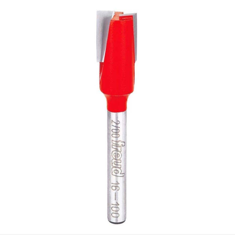 Diablo Mortising Router Bit - Cuts Hardwood, Softwood, Plywood, Veneer, Composite Materials - 1/2" Dia, 1/4" Shank, Tico Carbide, Anti-Buildup Coating - DR16100