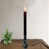 Brite Star 1 Ct 9 in Halloween Blood Drip Black Stick Candle view 2