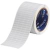 Brady THT-14-729-10, 139864 0.2" x 0.65" White UltraTemp 1-Mil Matte Polyimide Label, 1 Roll of 10000 pcs view 1