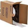 Brady Low Smoke Zero Halogen Double Sided PermaSleeve Heat Shrink Tubing, 0.375" Dia x 0.5" W, White view 1