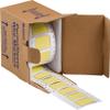 Brady Low Smoke Zero Halogen Double Sided PermaSleeve Heat Shrink Tubing, 0.75" Dia x 2" W, Yellow, Roll of 100 Each view 1