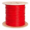 Cmple Fire Alarm 16/2 Bare Copper 16Awg 2 Cond 1000Ft Unshielded Cable Red view 2