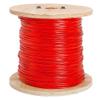 Cmple Fire Alarm 14/2 Bare Copper 14Awg 2 Cond 1000Ft Unshielded Cable Red view 2
