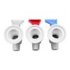 Smart Packs by OCSParts RWB217 Sunbeam Water Cooler Faucet, Tomlinson Blue/Red and White Handle, Combo Pack (Pack of 3) view 2