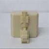 R.J. Enterprises- RJ-11 Triplex T Adaptor- RJ11 Male to 3 RJ11 Female Telephone 3-Way Splitter (10p/per Bag) view 4