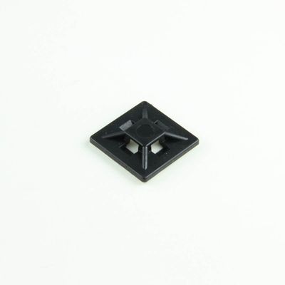 0.75" UV Black Cable Tie Mounts - (pack of 50)