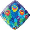 Qualatex 18" Peacock Accent Patterns Diamond view 1
