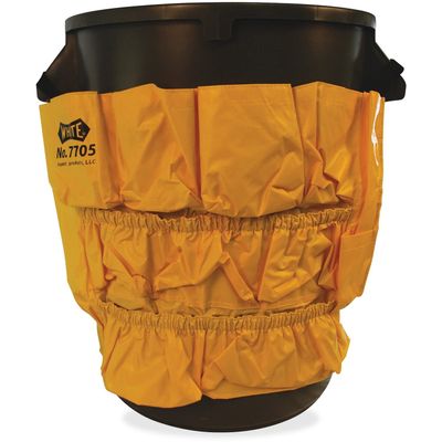 Impact 7705 Gator Caddy Vinyl Yellow Bag, 9 Pockets, 20w x 20.5h, Yellow (IMP7705)
