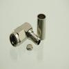 W5SWL Brand Premium Series SMA Male Crimp (RP) or Reverse Polarity Right Angle Coax Connector fits RG-58 2-Pack view 2