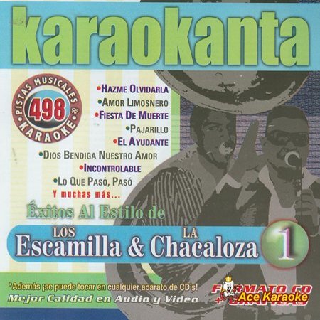 Karaokanta KAR-4498 - Escamilla y La Chacaloza Spanish CDG