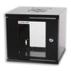 Intellinet Network Cabinet, Wall Mount (Standard), 6U, 300 mm Deep, Black, Assembled, Max 60 kg, Metal & Glass Door, Back Panel, Removeable Sides, Suitable Also for use on a Desk or Floor, 10 Inch view 1