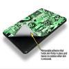 Scene Kid Sketches Green Decal Style Skin fits Amazon Kindle Fire HD 8.9 inch view 2