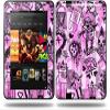Scene Kid Sketches Pink Decal Style Skin fits Amazon Kindle Fire HD 8.9 inch view 1