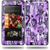 Scene Kid Sketches Purple Decal Style Skin fits Amazon Kindle Fire HD 8.9 inch view 1
