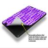 Skull and Crossbones Pattern Purple Decal Style Skin fits Amazon Kindle Fire HD 8.9 inch view 2