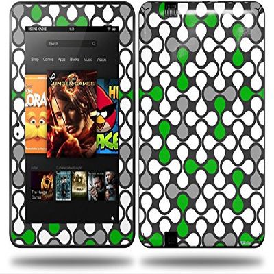 Locknodes 05 Green Decal Style Skin fits Amazon Kindle Fire HD 8.9 inch