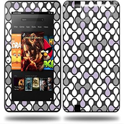 Locknodes 05 Lavender Decal Style Skin fits Amazon Kindle Fire HD 8.9 inch